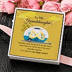 4UT. Rv Granddaughter(4) Infinity Heart Necklace (Gold) 4