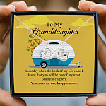 4UT. Rv Granddaughter(4) Infinity Heart Necklace (Silver) 3