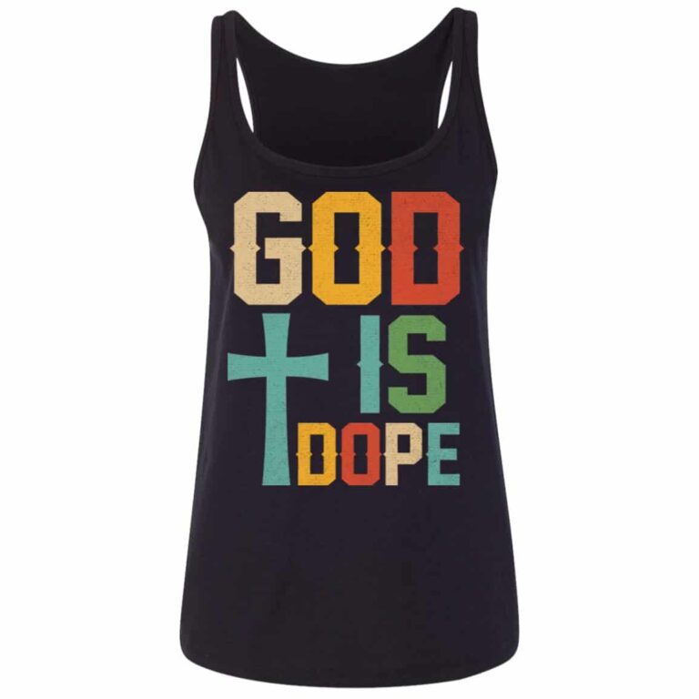 god tank, Black, Ladies Tank Top