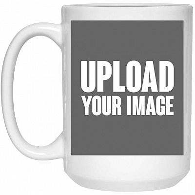 15 oz. White Mug