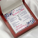 To My Husband's Mom Thank You For Everything Alluring Beauty Pendant Necklace- Jewelry Gift For Mother In Law To My Husband's Mom Thank You For Everything Alluring Beauty Pendant Necklace- Jewelry Gift For Mother In Law
