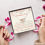 To My Breathtaking Wife I Can Never Fully Repay You For All Your Love And Support Interlocking Hearts Pendant Necklace To My Breathtaking Wife I Can Never Fully Repay You For All Your Love And Support Interlocking Hearts Pendant Necklace