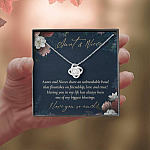 Aunts And Nieces Share An Unbreakable Bond That Flourishes On Friendship Love Knot Necklace Aunts And Nieces Share An Unbreakable Bond That Flourishes On Friendship Love Knot Necklace