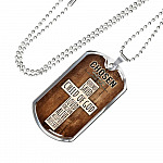 Chosen Ephesians 1:3-5 Dog Tag Pendant Necklace Chosen Ephesians 1:3-5 Dog Tag Pendant Necklace