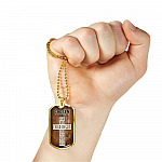 Chosen Ephesians 1:3-5 Dog Tag Pendant Necklace Chosen Ephesians 1:3-5 Dog Tag Pendant Necklace