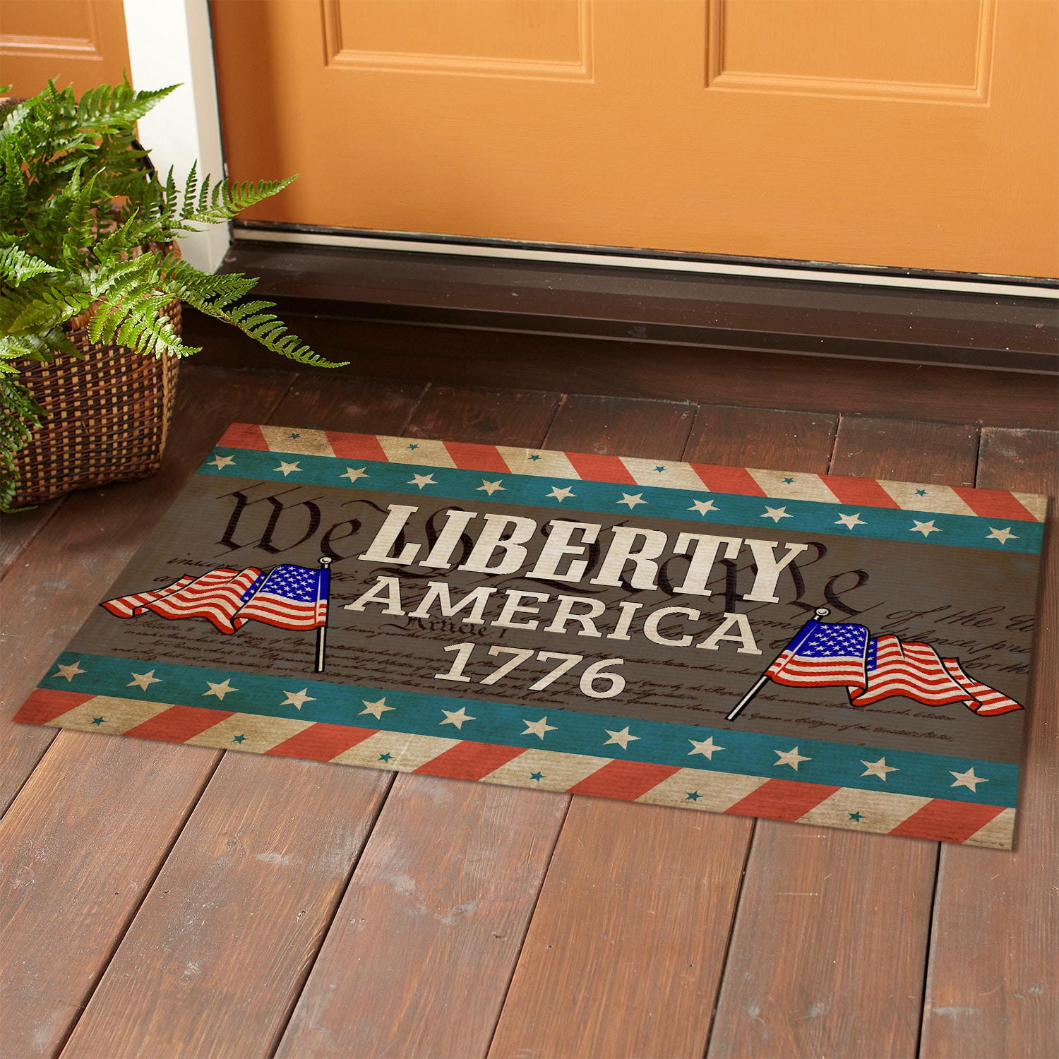 2HP. Liberty Doormat mockup 1