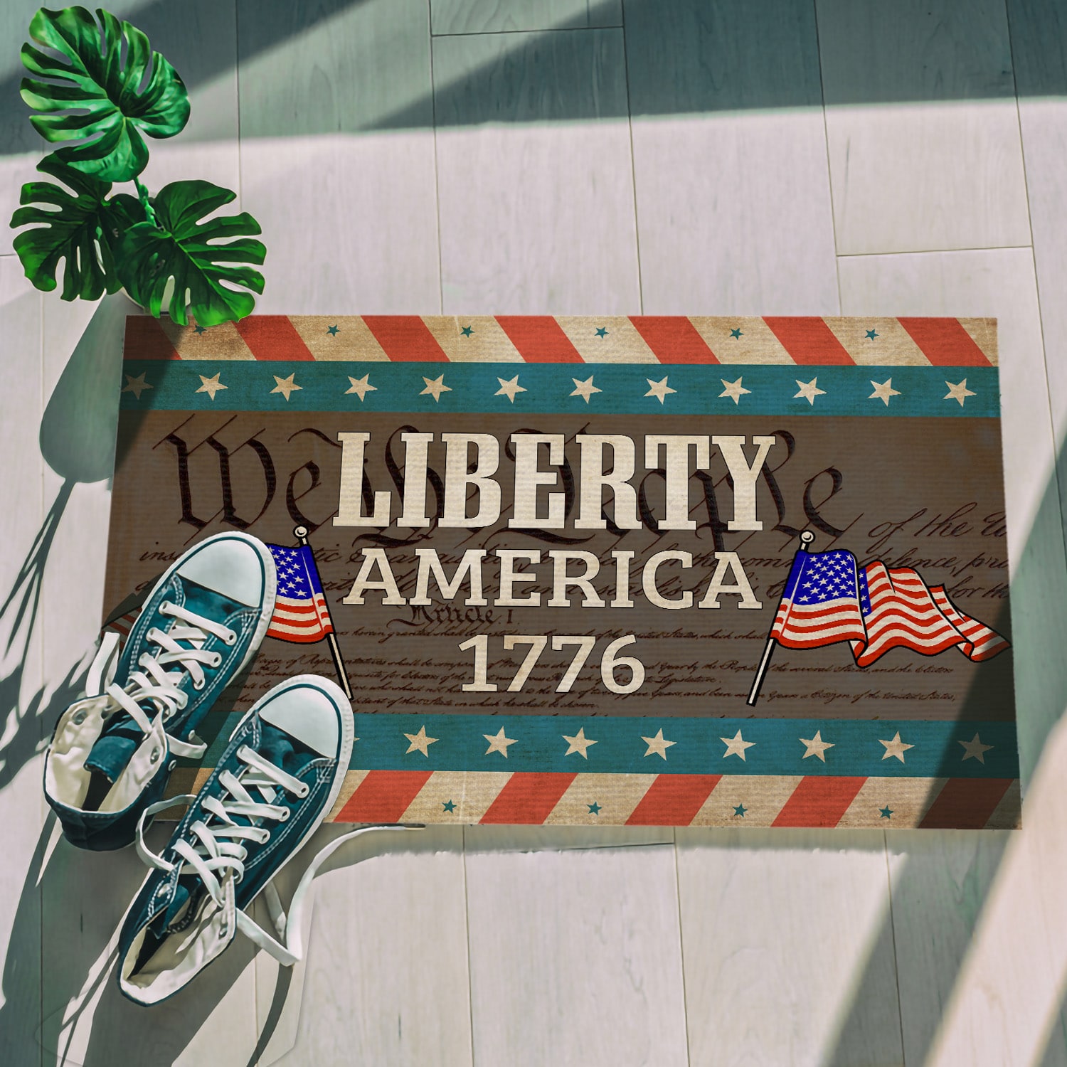 2HP. Liberty Doormat mockup 5