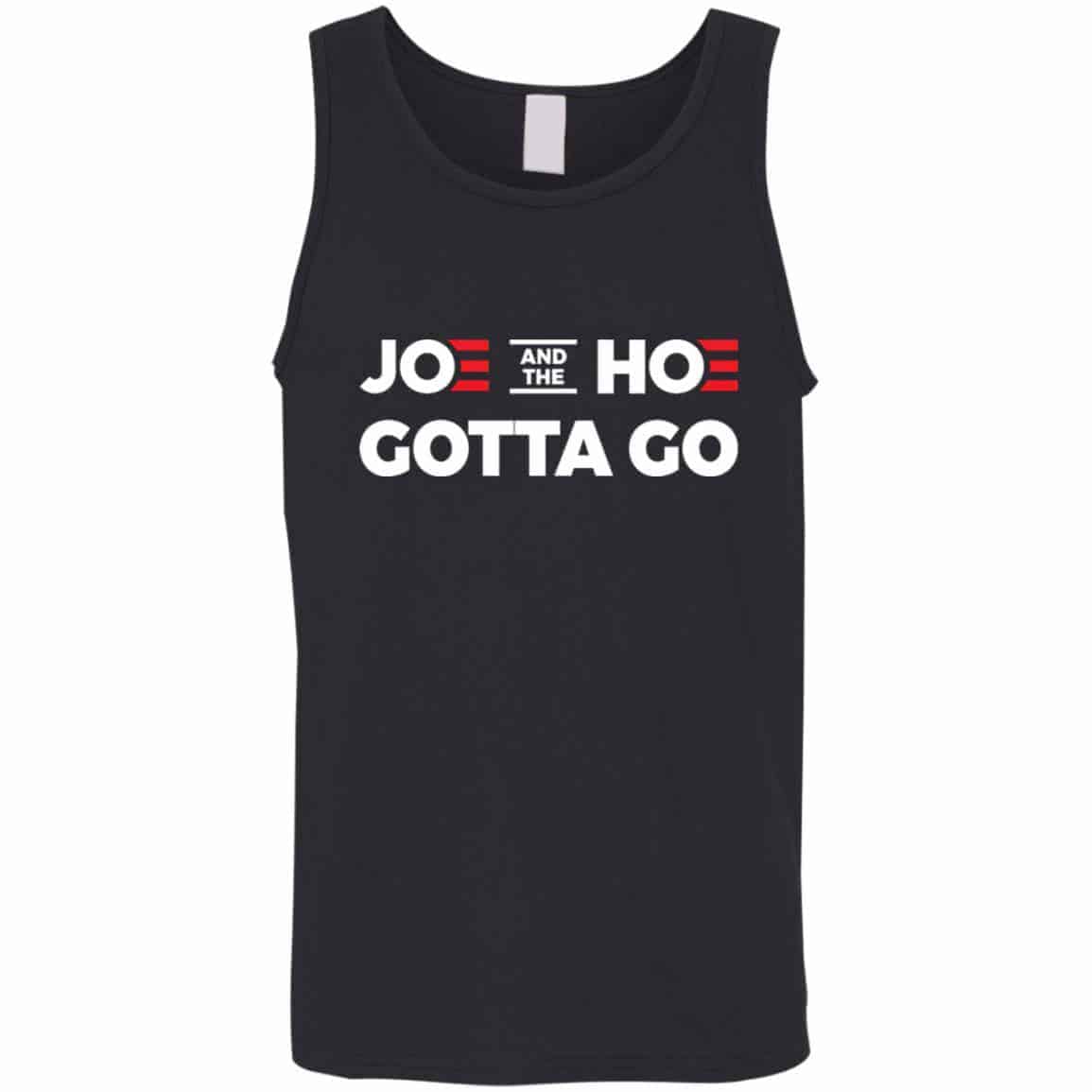 Joe and the Hoe Gotta Go, Black, Unisex Tank Top