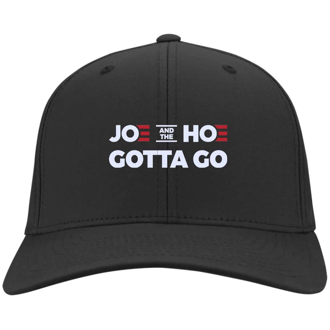 Joe and the Hoe Gotta Go Anti, Black, Twill Cap Joe and the Hoe Gotta Go Anti, Black, Twill Cap