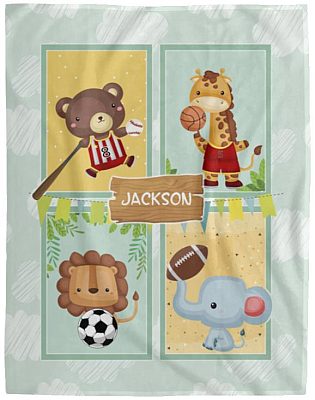Cozy Plush Fleece Blanket - 60x80