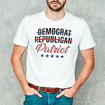 I Am Not Democrat Not Republican I Am Patriot Happy 4th Of July Funny T-shirt