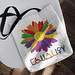 1KNG. Equality Sunflower - Totebag mk2
