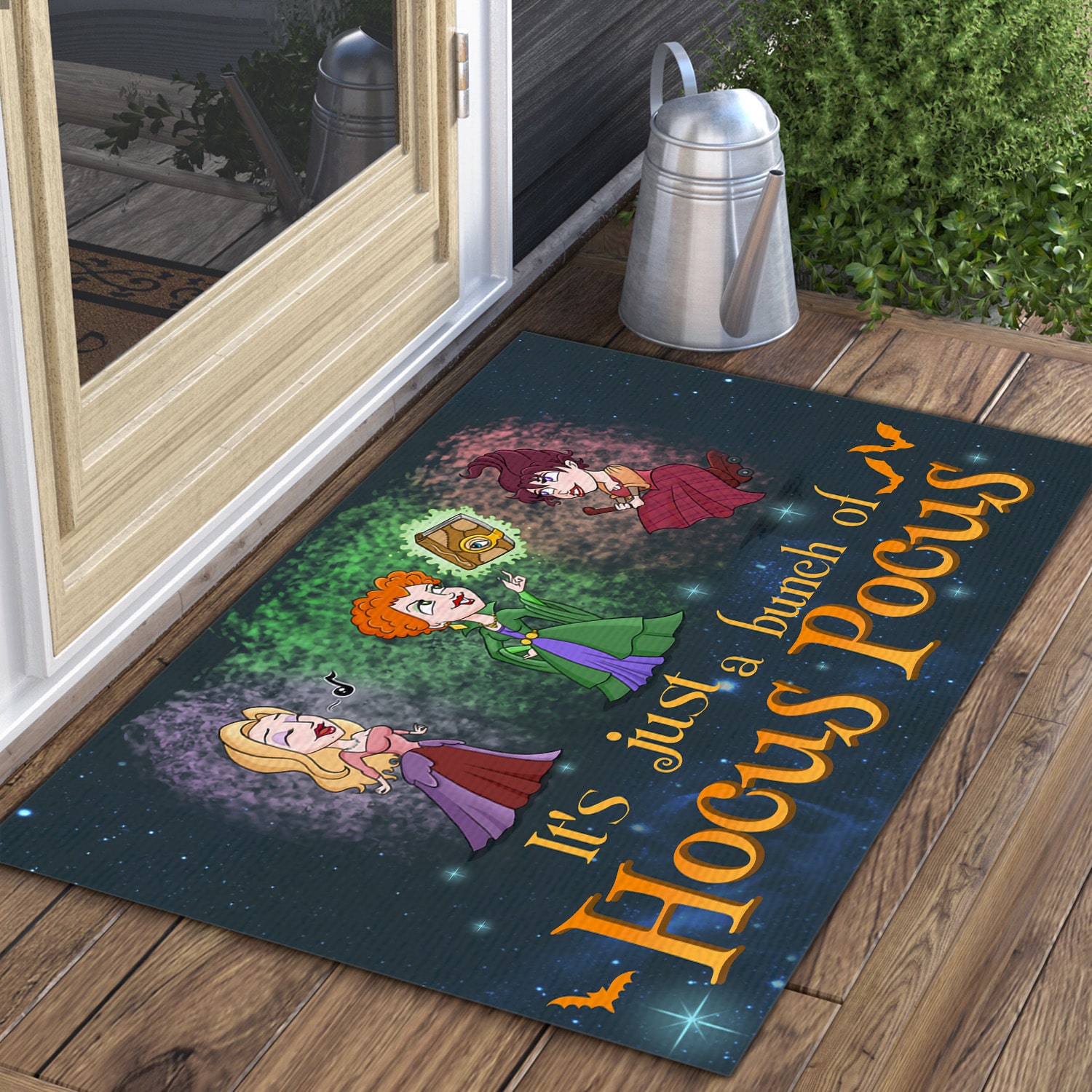4LV. Bunch of Hocus Doormat Mockup 3