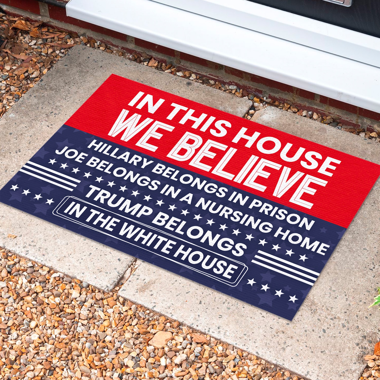 2LV. In This House Doormat (3) Doormat Mockup 10