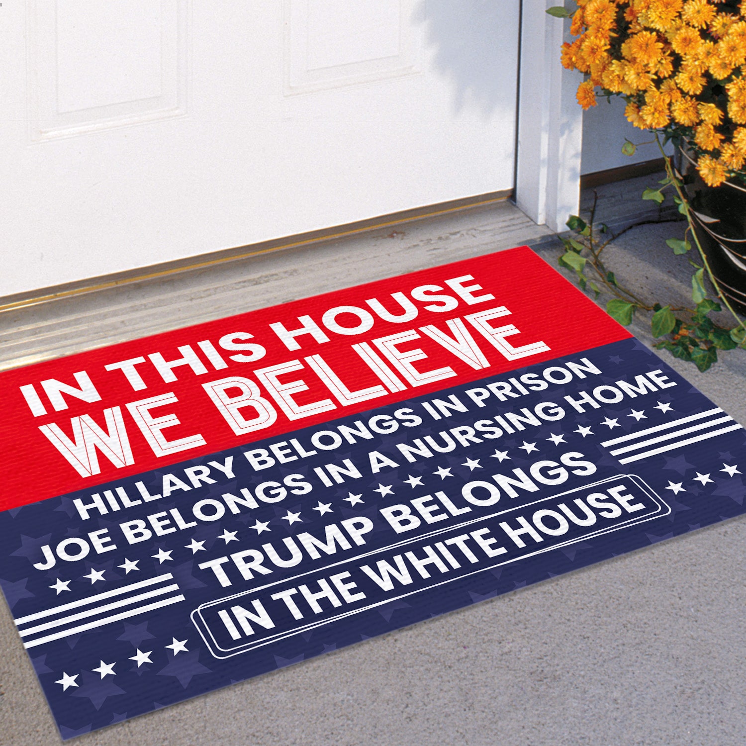 2LV. In This House Doormat (3) Doormat mockup 11