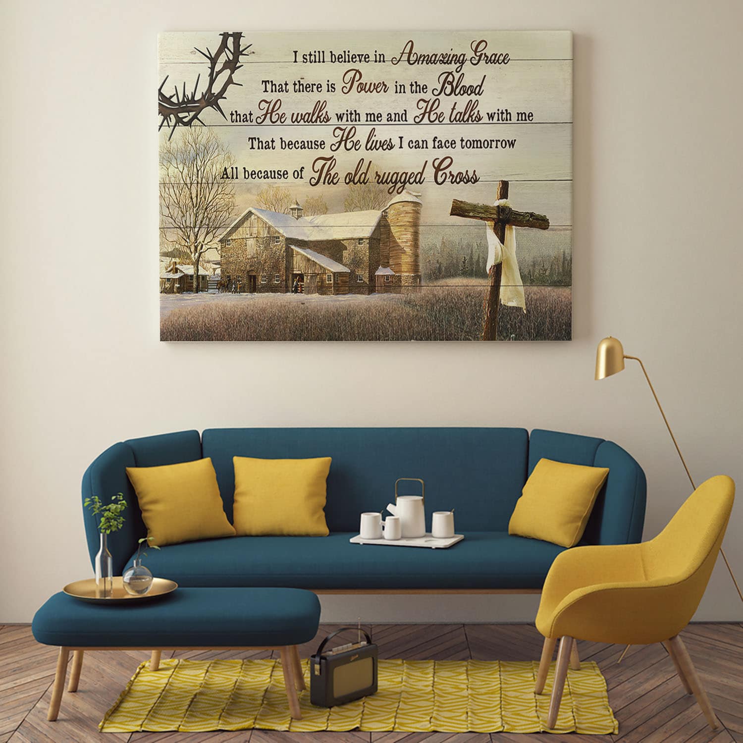 1VT. Jesus Still Believe In Amazing Grace canvas mockup1