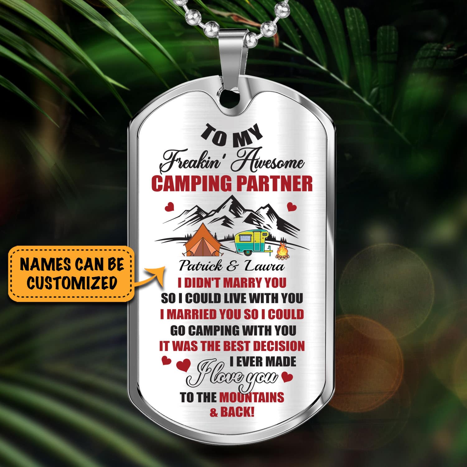 10KNG. Camping partner Mockup 3
