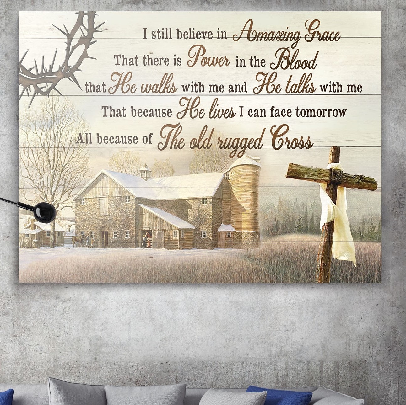 mock up poster with vintage hipster loft interior background, 3D