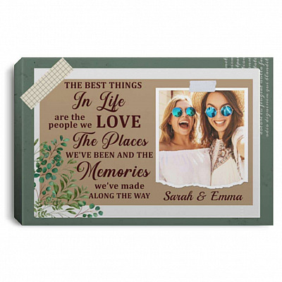 0.75'' Framed Canvas