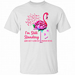 Breast Cancer Shirt, White, Unisex T-Shirt
