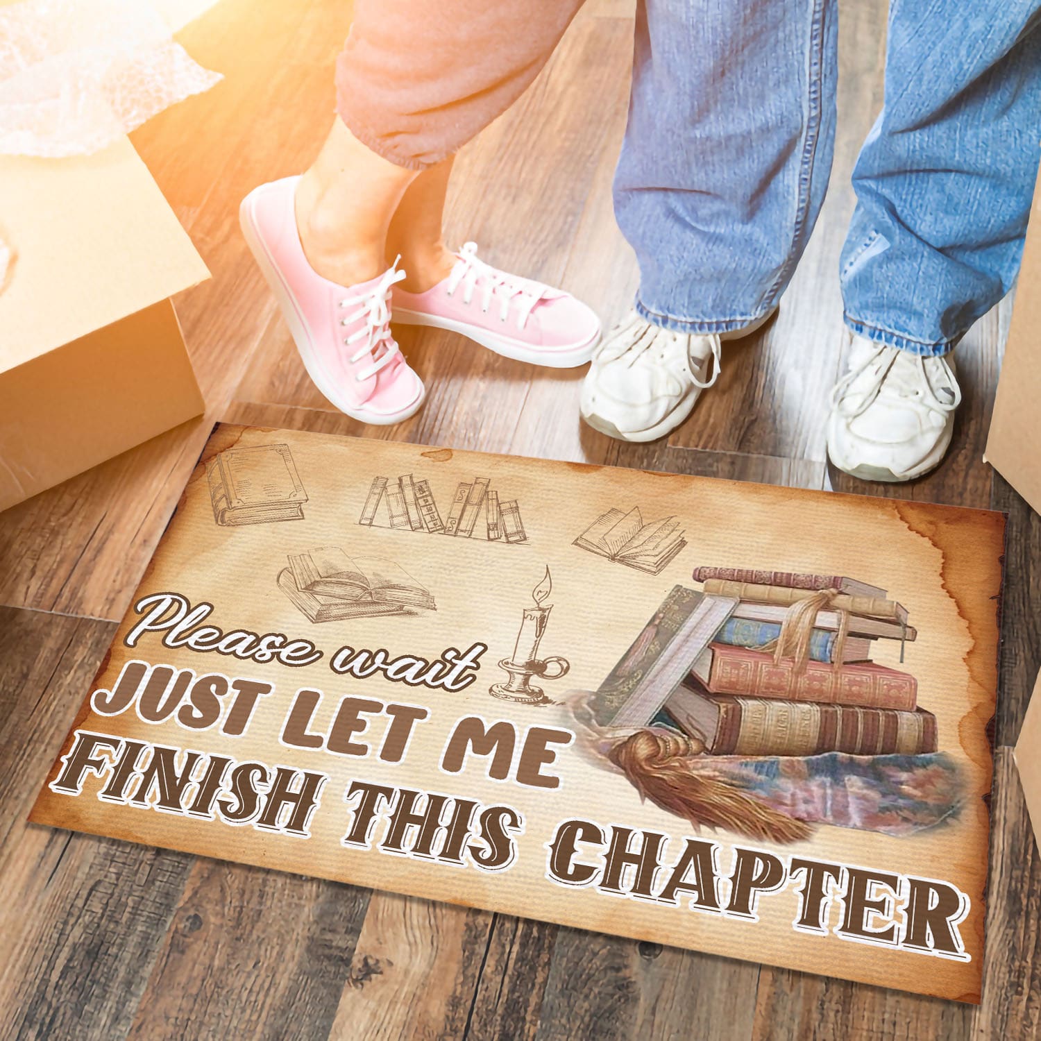 5O. Finish This Chapter Doormat mockup 6