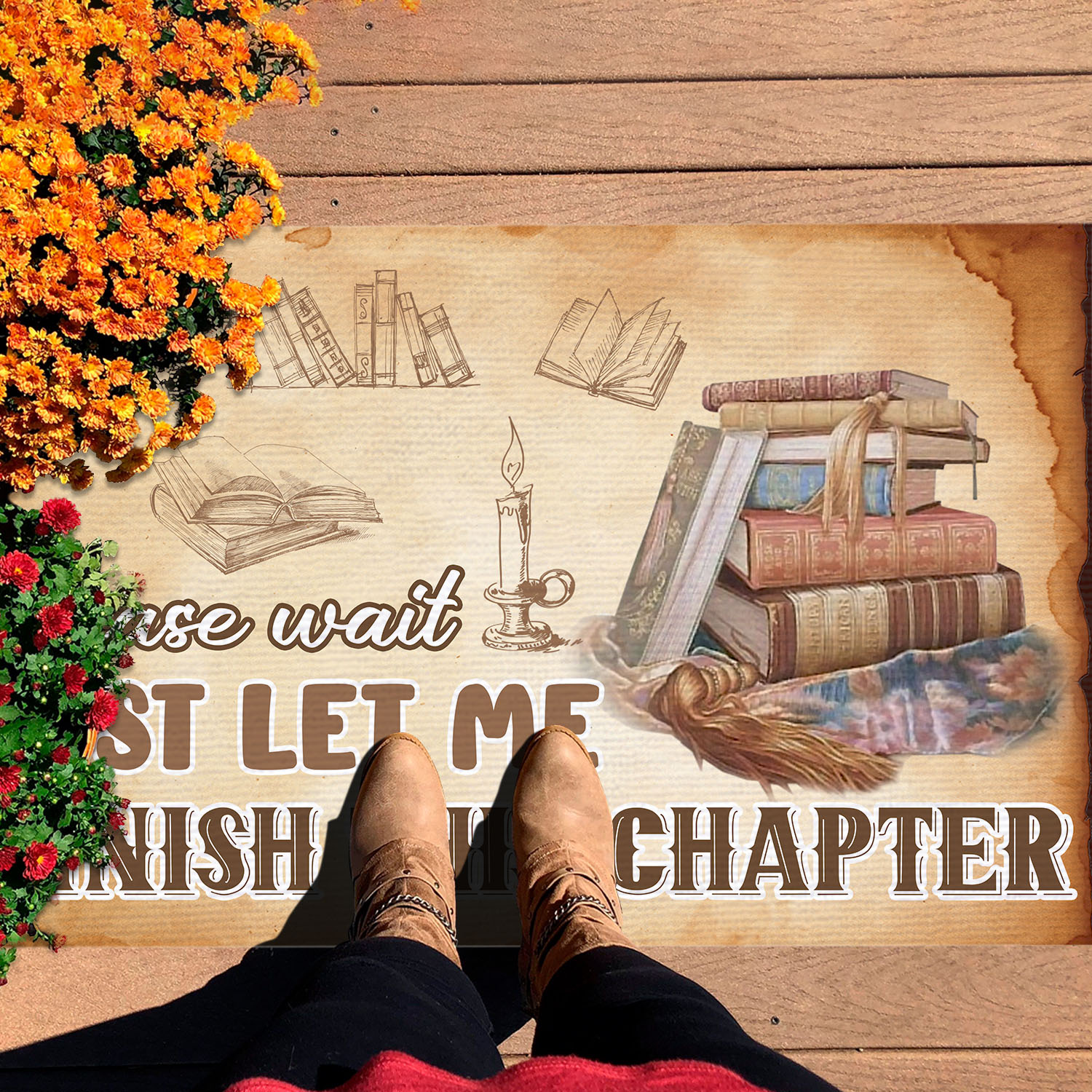 5O. Finish This Chapter Doormat mockup 7