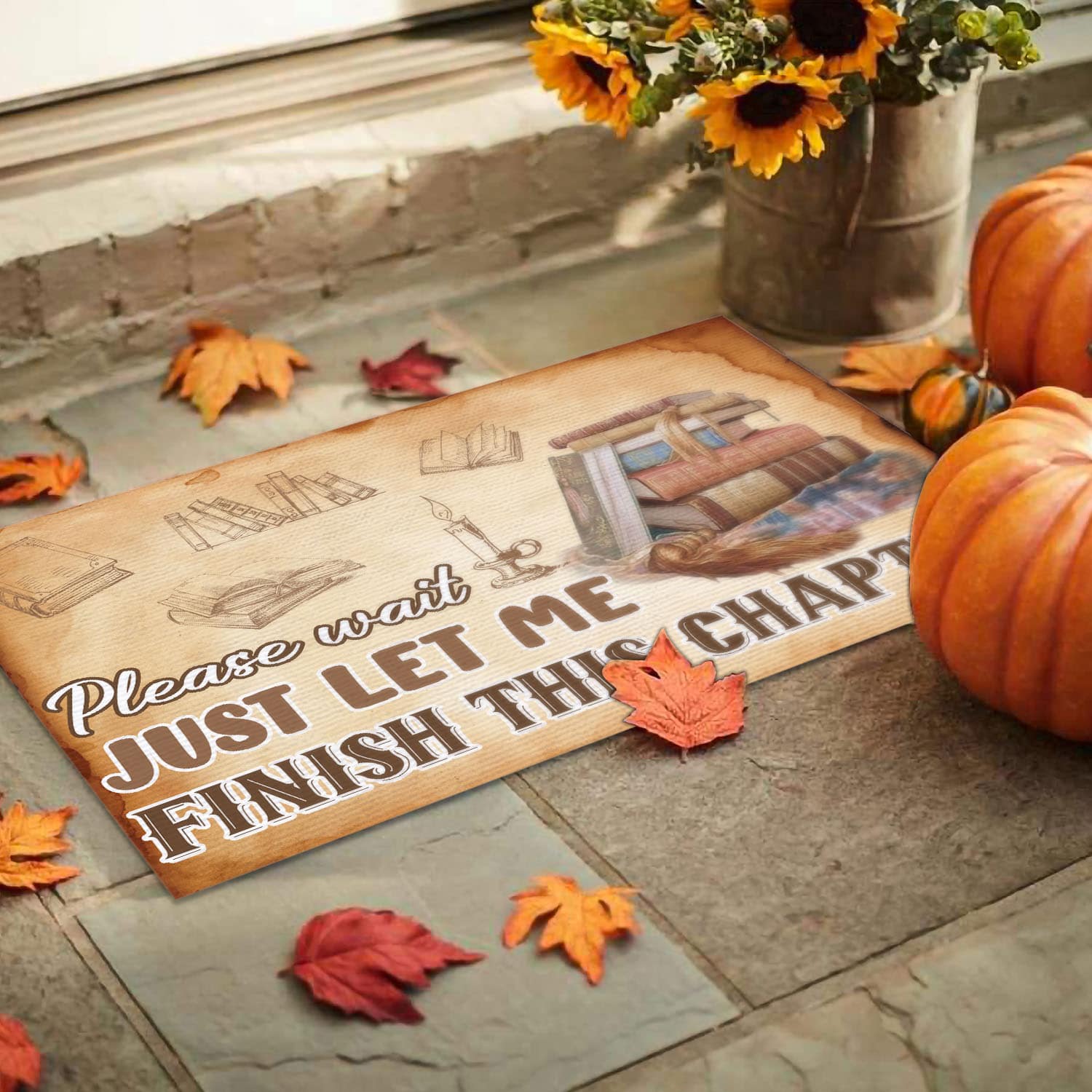 5O. Finish This Chapter Doormat mockup 9