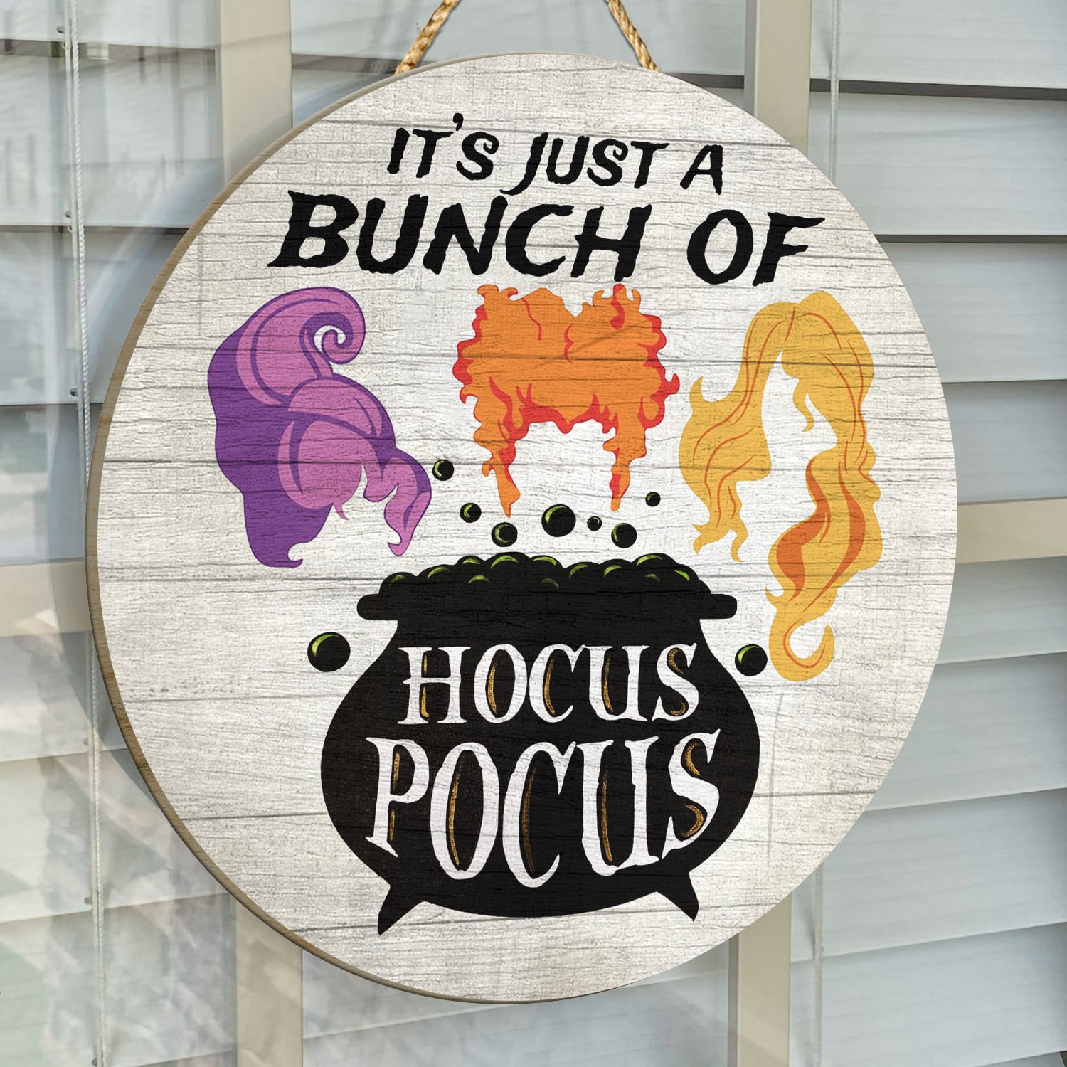 2. It’s Just A Bunch of Hocus Pocus(3) Door Sign Mockup 14