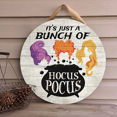Wooden Door Sign