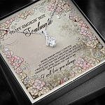To My Smokin' Hot Soulmate Never Forget That I Love You I Will Love You Always Alluring Beauty Necklace