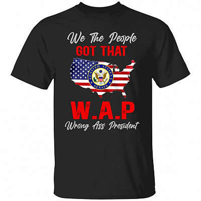 We the People Got Tshirt, Black, Unisex T-Shirt