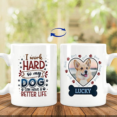 15 oz. White Mug