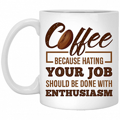11 oz. White Mug