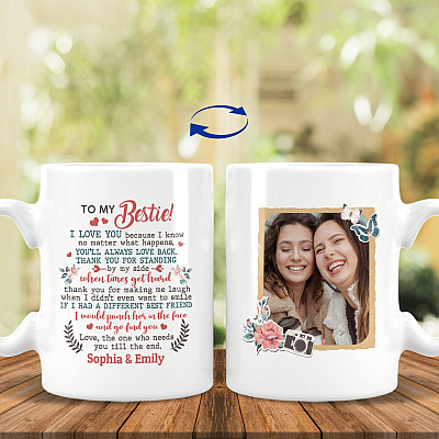 15 oz. White Mug
