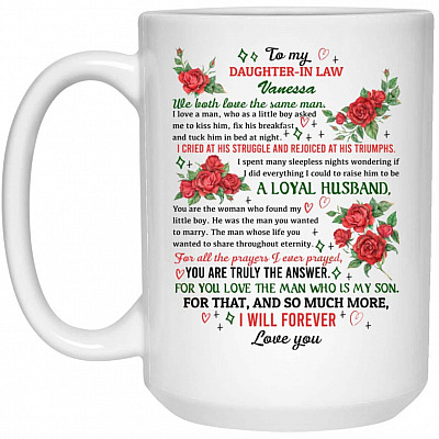 15 oz. White Mug