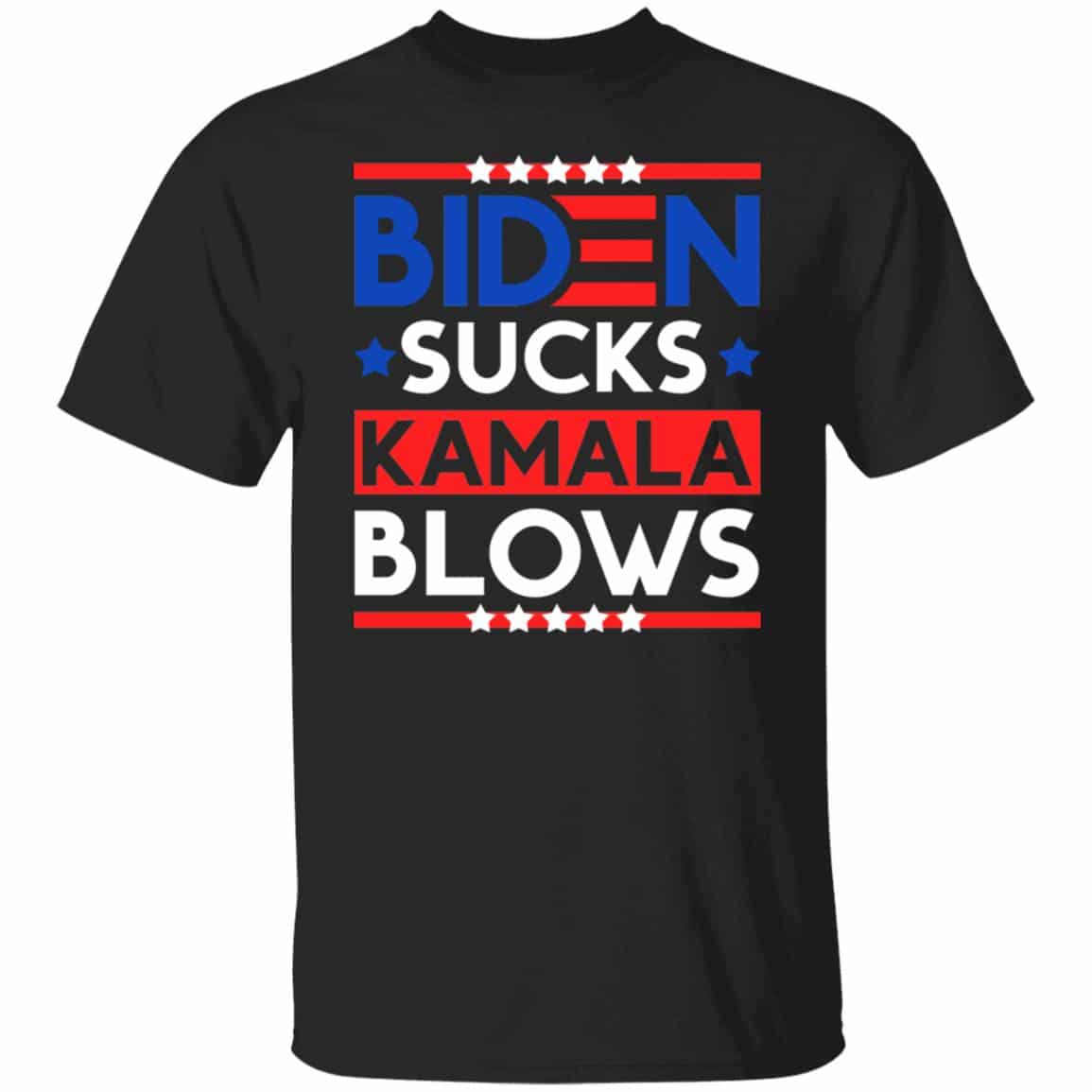 Biden Suck tee, Black, Unisex T-Shirt