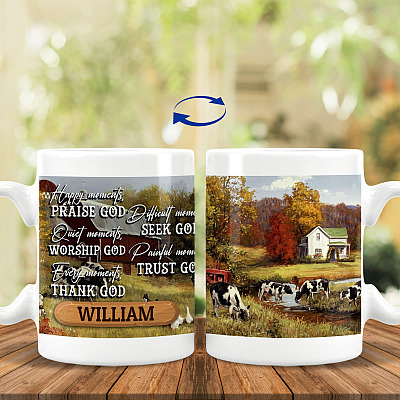 15 oz. White Mug