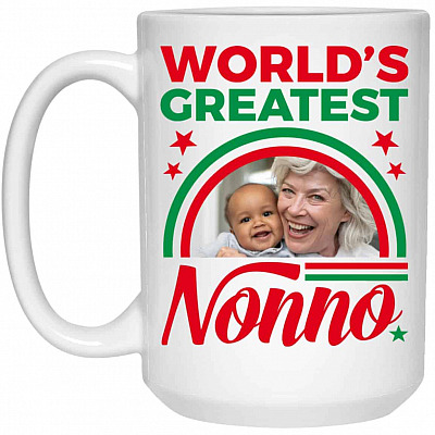 15 oz. White Mug