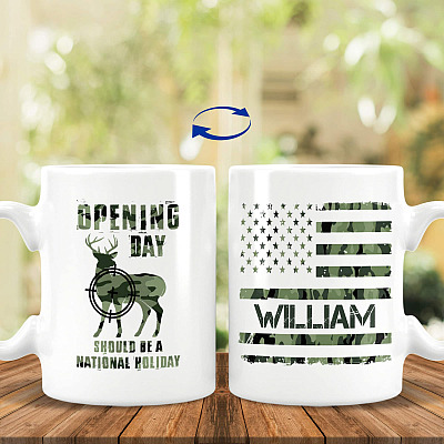 15 oz. White Mug