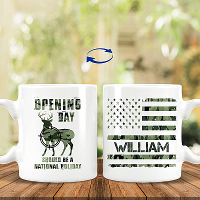 11 oz. White Mug