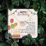 Happy Birthday Laugh With Friends Eat Cake There's So Much To Love Interlocking Hearts Pendant Necklace Happy Birthday Laugh With Friends Eat Cake There's So Much To Love Interlocking Hearts Pendant Necklace