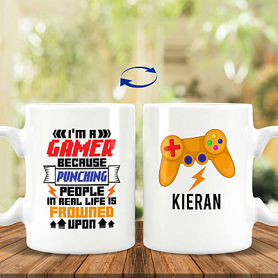 15 oz. White Mug
