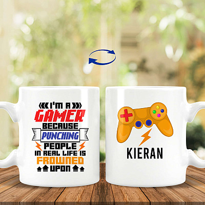 11 oz. White Mug