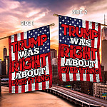 2UT. Trump Was Right (flag)_1 House Flag Mockup 2 Side-2