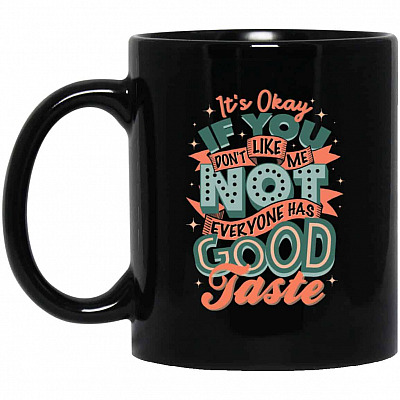 11 oz. Black Mug