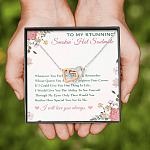 To My Stunning Smokin' Hot Soulmate Whenever You Feel Overwhelmed Interlocking Hearts Pendant Necklace To My Stunning Smokin' Hot Soulmate Whenever You Feel Overwhelmed Interlocking Hearts Pendant Necklace