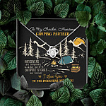 To My Freakin' Awesome Camping Partners Our Camping Stories Are Forever Love Knot Necklace - Camper Gifts To My Freakin' Awesome Camping Partners Our Camping Stories Are Forever Love Knot Necklace - Camper Gifts