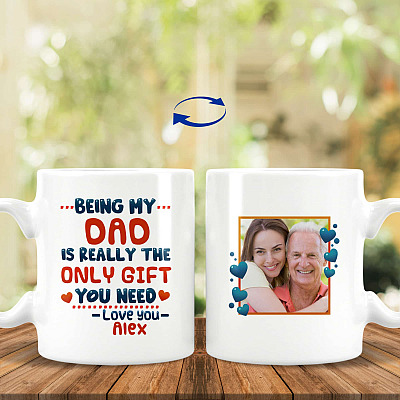 11 oz. White Mug