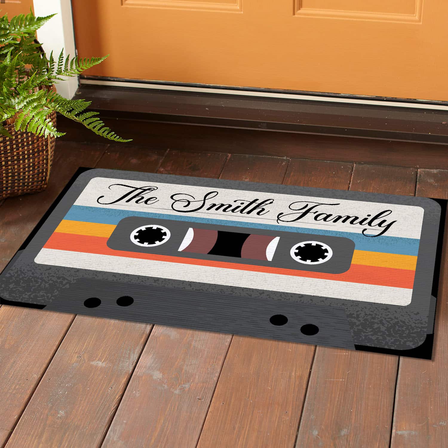 2NH. Mixtap (Sample Design) Doormat Mockup 1
