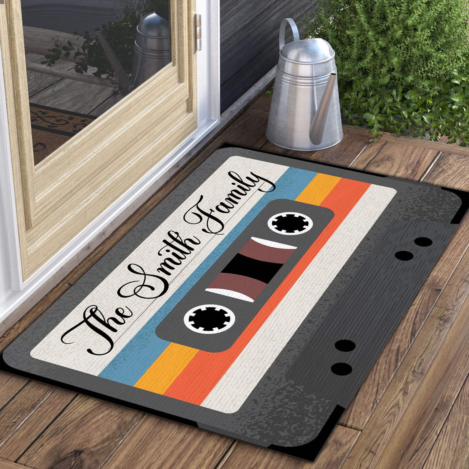 2NH. Mixtap (Sample Design) Doormat Mockup 3